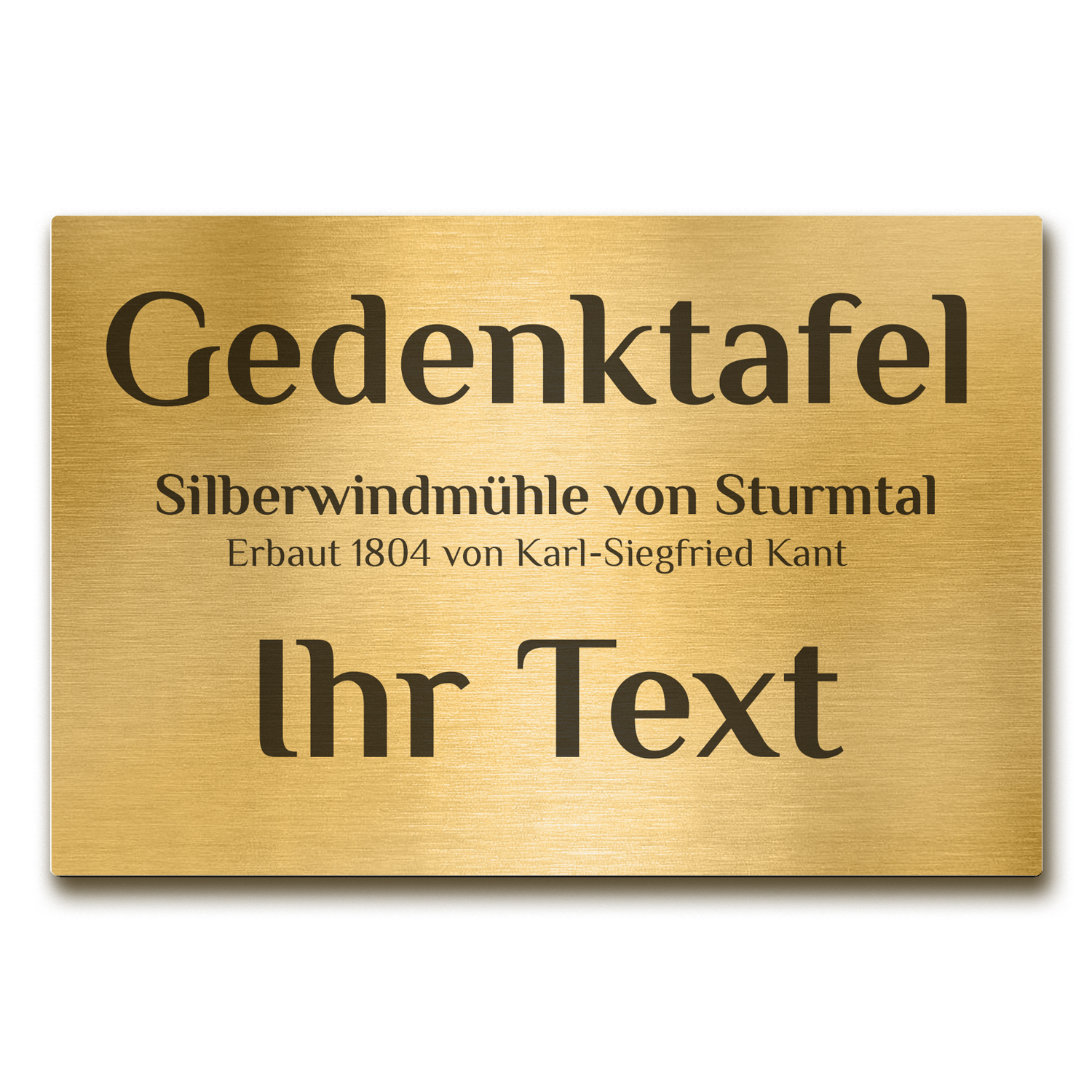 Acrylschild  Acrylschild