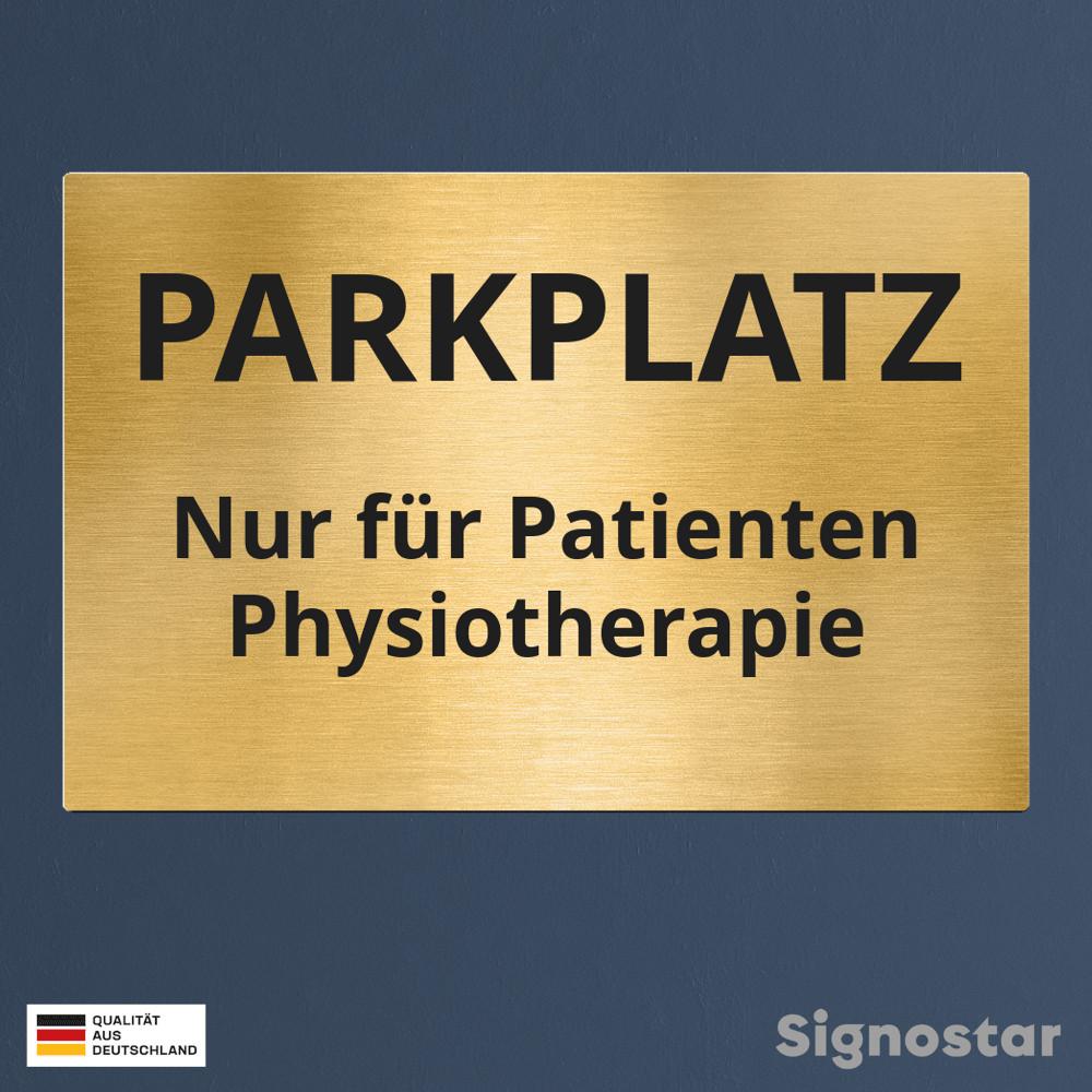 Parkplatzschild 