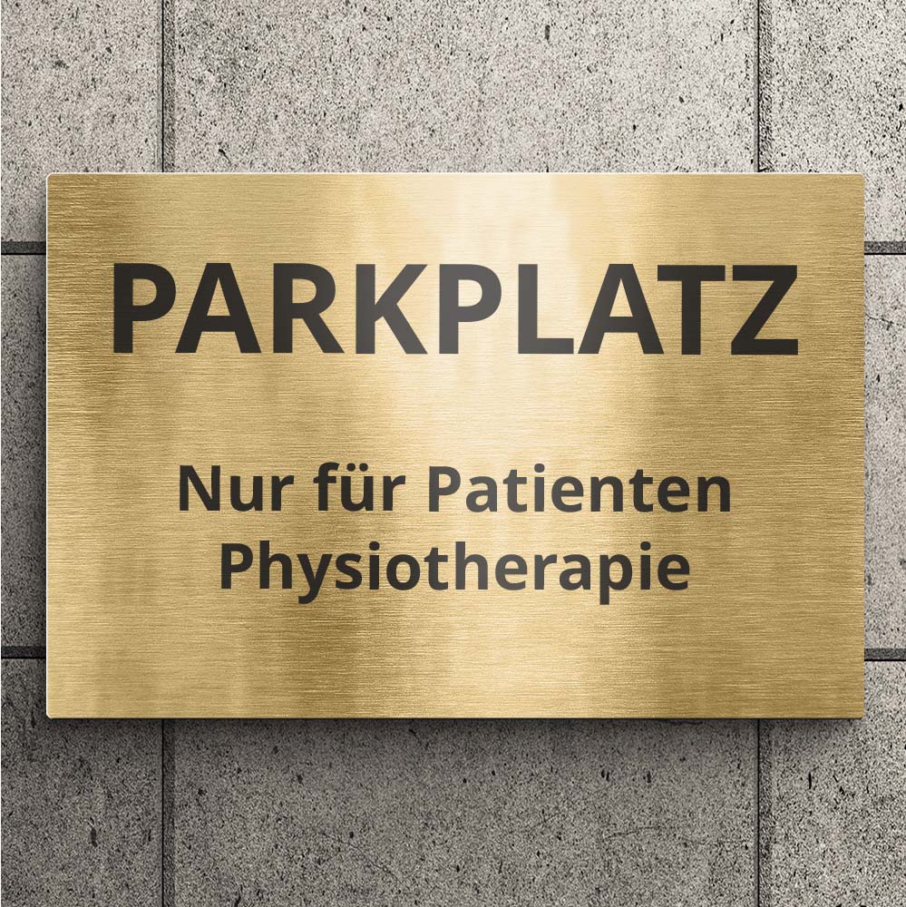 Parkplatzschild  Parkplatzschild
