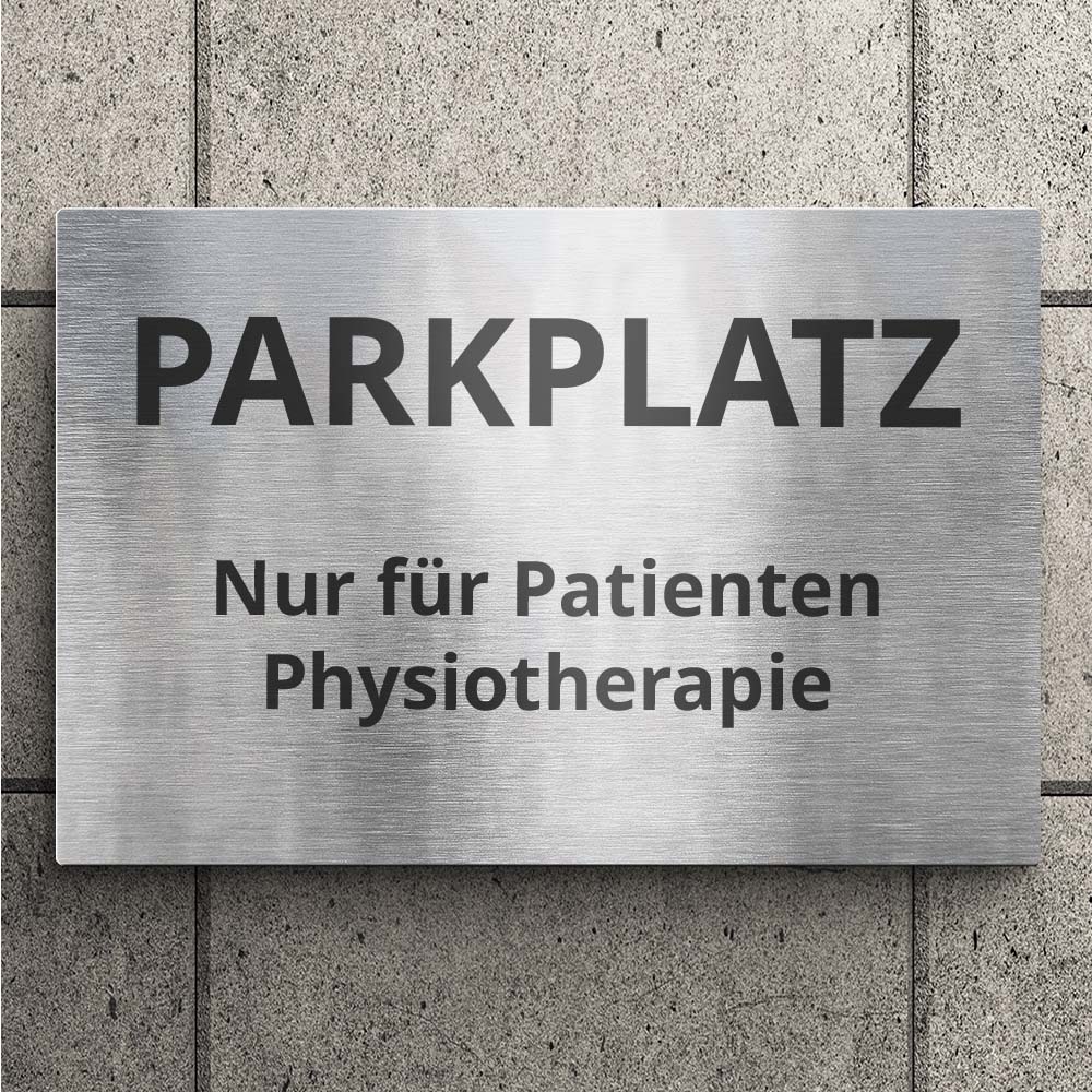 Parkplatzschild  Parkplatzschild